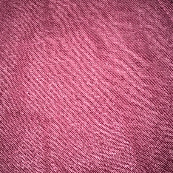 Ava&Viv Plus Size Burgundy Midi Dress Sz 3X - Picture 4 of 5